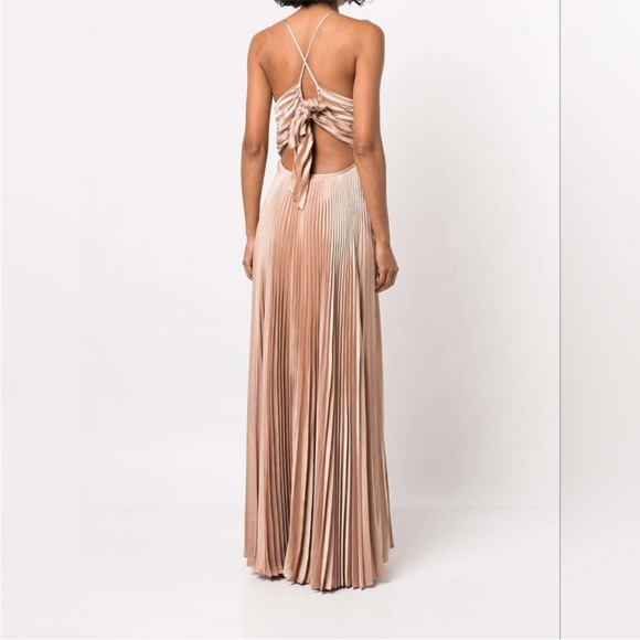 ALC Pleated Aries Dress 14 - Picture 2 of 7